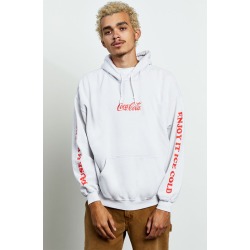 PacSun Mens Coca-Cola Hoodie - White size XL