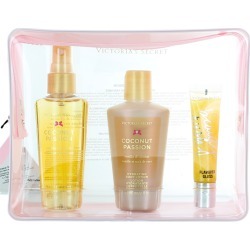 Victoria's Secret Jett Setter Coconut Passion (W) 3 Pcs Set found on Bargain Bro from palm beach perfumes for USD $27.35
