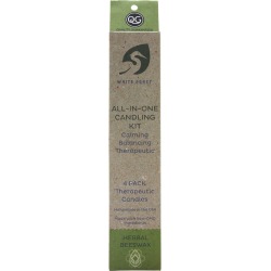 White Egret Personal Care Herbal Beeswax Candle