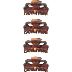 Caravan 4 Mini French Tortoise Shell Hair Claws