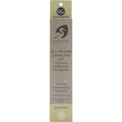 White Egret Personal Care Beeswax Candle