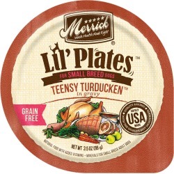 Merrick Lil' Plates Grain Free Teensy Turducken Dog Food | 3.5 oz
