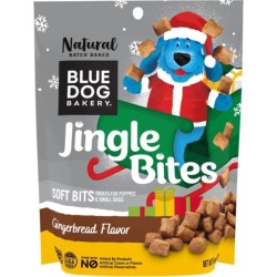 Blue Dog Bakery Jingle Bites Gingerbread Flavor Dog Treats | 5 oz