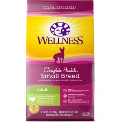 Wellness Complete Health Turkey & Oatmeal Dry Small Breed Dog Food | 12 lb