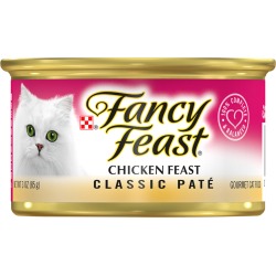 Fancy Feast Classic Pate Chicken Feast Cat Food | 3 oz