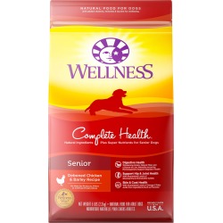 Wellness Complete Health Senior Deboned Chicken & Barley Recipe Dog Food | 5 lb