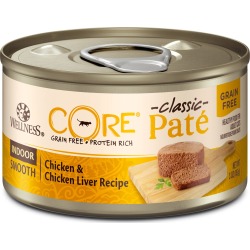 Wellness Core Pate Indoor Chicken & Chicken Liver Recipe Cat Food | 3 oz