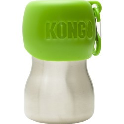 Kong H2o Dog Water Bottle And Travel Bowl Green | 25 oz