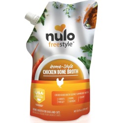 Nulo Free Style Dog & Cat Organic Chicken Bone Broth Cat Food | 20 oz