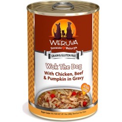 Weruva Weruva Wok The Dog With Chicken, Beef & Pumpkin In Gravy Dog Food | 14 oz