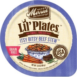 Merrick Lil' Plates Grain Free Itsy Bitsy Beef Stew Dog Food | 3.5 oz