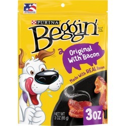 Purina Beggin' Strips Bacon Dog Treat | 6 oz