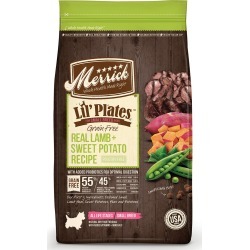 Merrick Lil'Plates Grain Free Real Lamb + Sweet Potato Recipe Dog Food | 4 lb