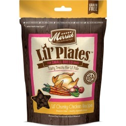 Merrick Lil' Plates Lil' Chunky Chicken Recipe Dog Treats | 5 oz