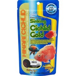 Hikari Sinking Cichlid Gold Mini Fish Food | 3.5 oz