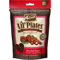 Merrick Lil' Plates Bitty Beef Recipe Dog Treats | 5 oz
