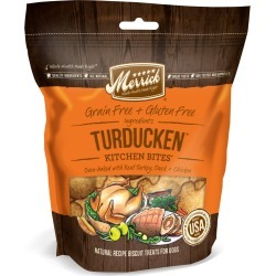 Merrick Kitchen Bites - Turducken Dog Treats | 9 oz
