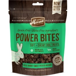 Merrick Power Bites - Rabbit Recipe Dog Treat | 6 oz
