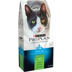Purina Pro Plan Focus Adult 11+ Indoor Care Turkey & Rice Formula Cat Food | 7 lb