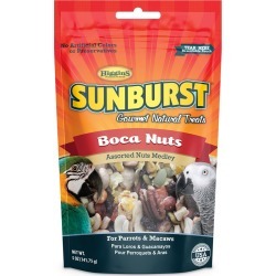 Higgins Sunburst Gourmet Treats Boca Nuts Bird Treat | 5 oz