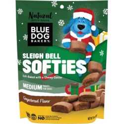 Blue Dog Bakery Sleigh Bell Softies Dog Treats | 10 oz