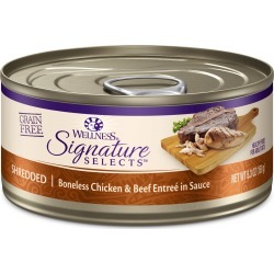 Wellness Core Signature Selects Shredded Chicken & Beef Entree Cat Food | 5.3 oz