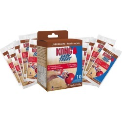 Kong Easy Treat To Go Liver Dog Toy | 3.5 oz