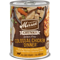Merrick Grain Free Classic Chunky Colossal Chicken Dinner Dog Food | 12.7 oz