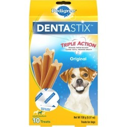 Pedigree Dentastix Original Small/Medium Dog Treats | 10 pc