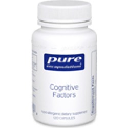 Cognitive Factors - Pure Encapsulations - 120 Capsules - Ginkgo biloba extract - Ginkgo