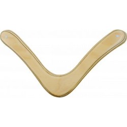 Range Master - natural wood boomerang - Right Handed