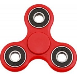 Hand Tri Spinner Anti-Stress Fidget Toy - Red