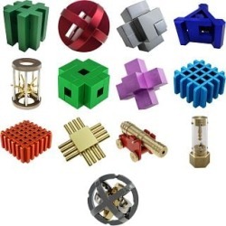 Group Special - a set of 11 Puzzle Master Metal Puzzles
