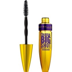 Maybelline Volum' Express The Colossal Big Shot Waterproof Mascara, Brownish Black - 0.32 fl oz