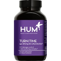 HUM Nutrition Turn Back Time Turmeric Supplement 60 Vegetarian Capsules