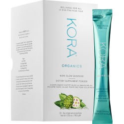 KORA Organics Noni Glow Skinfood Dietary Supplement Powder 30 x 6 g single serve packets