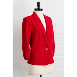 strictly business blazer - Green