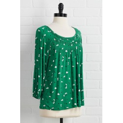 born to grow top - Green