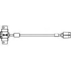 Cable and Bracket w/ Red Connector