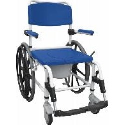 Aluminum Shower Commode Mobile Chair