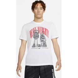 Men's Dri-FIT Heavyweights T-Shirt, White, Size Medium | Nike found on Bargain Bro Philippines from Sporting Life for $23.98