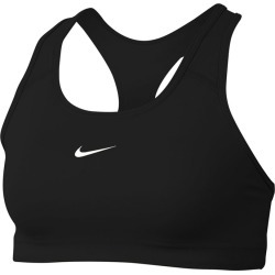 Women's Swoosh Medium Support Sports Bra, Black, Size XL | Nike found on Bargain Bro from Sporting Life for USD $28.55