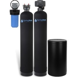 Water Filter and Salt Based Water Softener System - 1-3 Bathrooms