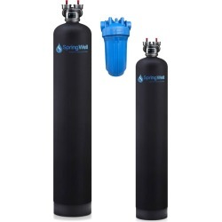 Water Filter and Salt-Free Water Softener - 7+ Bathrooms