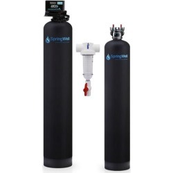 Well Water Filter and Salt-Free Water Softener - 1-3 Bathrooms