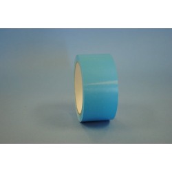 3" x 1000 Yd Light Blue 2.2 mil PVC Box Sealing Tape (Case of 4 Rolls)