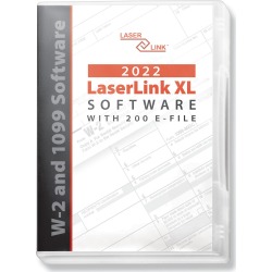 2019 LaserLink XL Tax Software (200 Free e-file)
