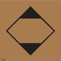 3-1/2" x 3-1/2" Limited Quantity Brown Kraft Blank Labels (500 per Roll)