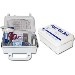 Plastic 10 Man First Aid Kit (Sold Individually)