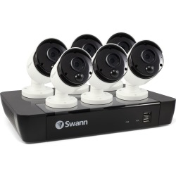 6 Camera 8 Channel 4K Ultra HD NVR Security System